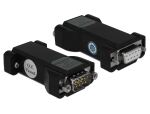 Delock Konverter 1 x Seriell RS-232 DB9 Buchse zu 1 x Seriell LVTTL / LVCMOS 3,3 V DB9 Stecker mit ESD Schutz 3 kV und erweitertem Temperaturbereich