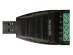 Delock Konverter USB Typ-A zu Seriell RS-422/485 Terminalblock mit Überspannungsschutz 600 W