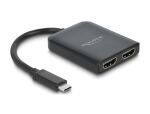 Delock USB Type-C™ Splitter (DP Alt Mode) zu 2 x HDMI MST / VXP