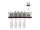 Delock Umschalter USB 2.0 mit 4 x Typ-B Buchse zu 1 x Typ-A Buchse manuell bidirektional