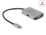 Delock USB Type-C™ Splitter (DP Alt Mode) > 1 x HDMI + 1 x VGA out