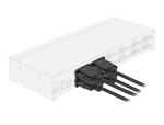 Delock RS-232 Kabel Seriell D-Sub 9 Buchse zu Buchse Nullmodem mit schmalem Steckergehäuse - CTS / RTS auto control - 5 m