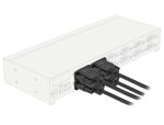 Delock RS-232 Kabel Seriell D-Sub 9 Buchse zu Buchse Nullmodem mit schmalem Steckergehäuse - CTS / RTS auto control - 2 m