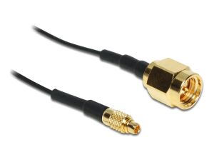 Delock Antennenkabel SMA Stecker zu MMCX Stecker 1.13 120 mm