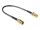 Delock Antennenkabel SMA Buchse zum Einbau > SMB Stecker 200 mm