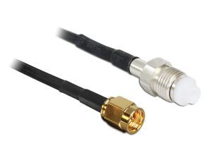 Delock Antennenkabel SMA Stecker > FME Buchse RG-174 200 mm