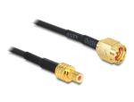 Delock Antennenkabel SMA Stecker > SMB Buchse RG-174 3 m