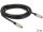 Delock Antennenkabel IEC Stecker > IEC Buchse RG-6/U quad shield 3 m schwarz Premium