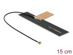 Delock LTE Antenne I-PEX Inc., MHF® I Stecker 0,5 - 2,0 dBi 1.13 15 cm PCB intern Klebemontage
