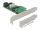 Delock PCI Express x2 Karte > Hybrid 3 x intern SATA 6 Gb/s + 1 x intern mSATA