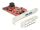 Delock PCI Express x1 Karte > 2 x extern USB 3.0 + 2 x intern SATA 6 Gb/s – Low Profile Form Faktor