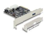 Delock PCI Express x4 Karte > 1 x extern + 1 x intern SuperSpeed USB 10 Gbps (USB 3.1 Gen 2) Typ A Buchse
