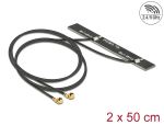Delock Dualband WLAN WiFi 6 Doppelantenne 2 x I-PEX Inc.,...