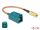 Delock Antennenkabel FAKRA Z Buchse > SMB Stecker RG-316 15 cm