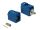 Delock FAKRA C Buchse 21 mm (kurz) zum Crimpen