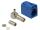 Delock FAKRA C Buchse 90° zum Crimpen