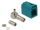 Delock FAKRA Z Buchse 90° zum Crimpen