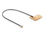 Delock WiFi 2,4 GHz Antenne I-PEX Inc., MHF® I Stecker 2 - 3 dBi omnidirektional mit Anschlusskabel 1.13 15 cm FPC intern Klebemontage