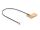 Delock WiFi 2,4 GHz Antenne I-PEX Inc., MHF® I Stecker 2 - 3 dBi omnidirektional mit Anschlusskabel 1.13 15 cm FPC intern Klebemontage