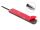 Delock LTE Antenne TS9 Stecker 1,5 dBi omnidirektional starr mit Anschlusskabel RG-174 1 m Klebemontage outdoor schwarz