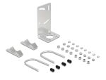 Delock WiFi 2,4 GHz Antenne N Stecker 8 dBi direktional mit Anschlusskabel RG-58, 50 cm weiß outdoor
