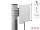 Delock WiFi 2,4 GHz Antenne N Stecker 8 dBi direktional mit Anschlusskabel RG-58, 50 cm weiß outdoor