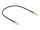 Delock Antennenkabel RP-SMA Buchse zum Einbau zu RP-SMA Buchse zum Einbau RG-174 32 cm