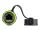 Delock Dual Kabelverbinder RJ45 Buchse zu RJ45 Buchse Cat.6A zum Einbau mit M20 x 1,5 mm Gewinde IP68 staub- und wasserdicht 0,5 m schwarz