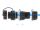Delock Kabelverbinder RJ45 Buchse zu RJ45 Buchse Cat.6A mit M23,5 x 1,5 mm Gewinde und Verschlusskappe mit Gehäuse IP68 staub- und wasserdicht
