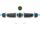 Delock Kabelverbinder USB 5 Gbps Typ-A Buchse zu USB 5 Gbps Typ-A Buchse mit M20 x 1,5 mm Gewinde IP68 staub- und wasserdicht