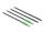 Delock LWL Sensorkabel mit M3 x 0,5 mm Gewinde Thru-Beam Sensor zu offenem Faserende Set 2 m schwarz