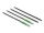 Delock LWL Sensorkabel mit M4 x 0,7 mm Gewinde Thru-Beam Sensor zu offenem Faserende Set 2 m schwarz