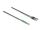 Delock LWL Sensorkabel mit M4 x 0,7 mm Gewinde Diffuse Reflektive Sensor zu 2 x 1 Pin Stecker 2 m schwarz