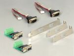 Delock Modul MiniPCIe I/O PCIe full size 2 x Seriell RS-422 / 485 mit 600 W Überspannungsschutz