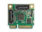 Delock Mini PCIe I/O PCIe half size 2 x SATA 6 Gb/s