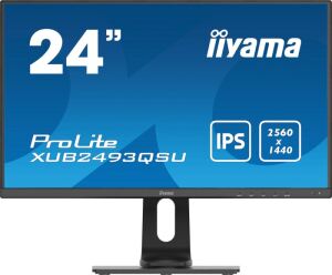 iiyama ProLite XUB2493QSU-B1 23.8" 16:9 WQHD IPS Display schwarz