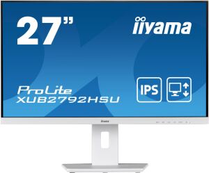 iiyama ProLite XUB2792HSU-W5 27" 16:9 Full HD IPS Display weiß