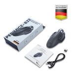 Perixx PERIMICE-822IR, Kabellose Trackball-Maus mit Zeigefingersteuerung