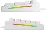 Glorious GMMK 3 HE 100% Pre-built Gaming Keyboard, weiß, LEDs RGB, Glorious Fox HE, USB, DE