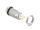 Delock Drucktaster zum Einbau 8 mm 4 x Lötanschluss LED tastend hoch Ring grün