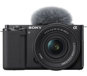 Sony Camera Compact VLog ZV-E10K ZVE10K Kit 16-50mm 1650mm F3 5–5 6 SONY5–5 SONY 5–5 OSS II black Schwarz (ZVE10KB CEC) SONYCEC) SONY CEC)