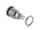 Delock Drucktaster zum Einbau 10 mm 4 x Lötanschluss LED tastend hoch Ring grün