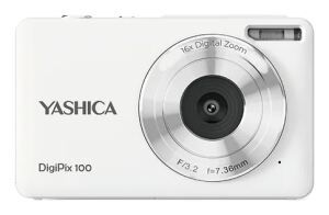 Yashica Digital Camera DigiPix 100 white YAS-DG100P-WH YASDG100PWH (YAS-DG100P-WH)