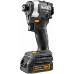 Dewalt Akku-Schlagschrauber DCF85ME2GT, 18Volt, 1/4", im McLaren Design (grau/schwarz, 2x POWERSTACK Li-Ion-Akku 1,7 Ah, in T STAK Box)