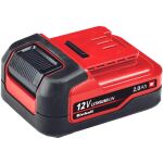 Einhell Akku-Bohrschrauber TE-CD 12/1 X-Li, 12Volt (rot/schwarz, Li-Ionen Akku 2Ah)