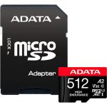 A-Data High Endurance 512 GB microSDXC (UHS-I U3, Class 10, V30, A2)
