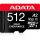 A-Data High Endurance 512 GB microSDXC (UHS-I U3, Class 10, V30, A2)