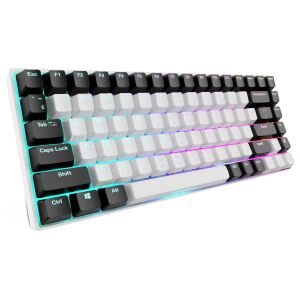 Sharkoon SKILLER SGK50 S3 (weiß, RU-Layout, Gateron Yellow)