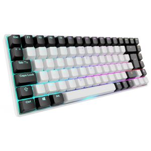 Sharkoon SKILLER SGK50 S3 (weiß, PT-Layout, Gateron Yellow)