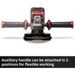 Einhell Power X-Change Akku-Winkelschleifer TE-AG 18/115 Q Li Solo, 18Volt (rot/schwarz, ohne Akku und Ladegerät)
